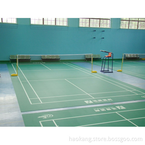 Durable high quality badminton sports flooring